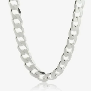 silver-mens-solid-curb-chain